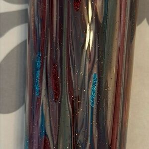 Multicolor Glitter Tumbler